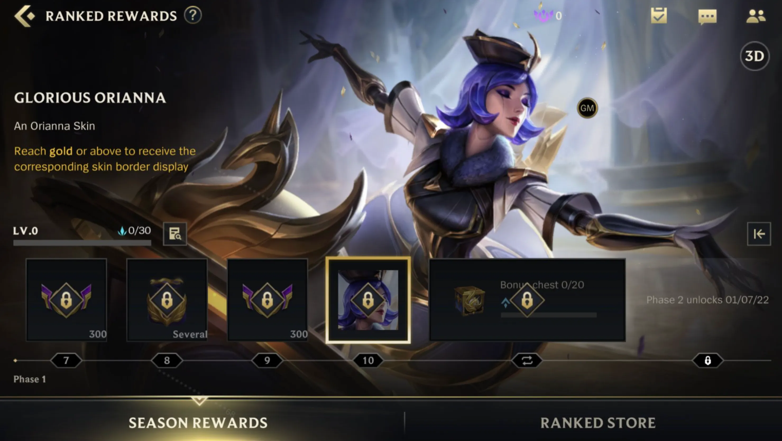 Ranked Rewards wild rift